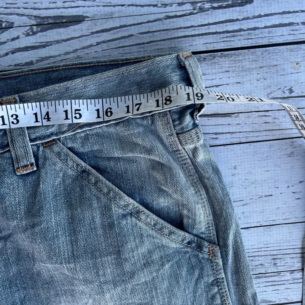 Vintage Levis Carpenter Loose Straight Y2K‎ Jeans Mens 36x30 Light Wash Denim